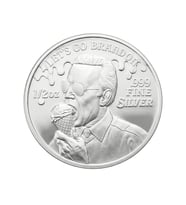 AgaKulche FJB Lets Go Brandon Gümüş Sikke Coin