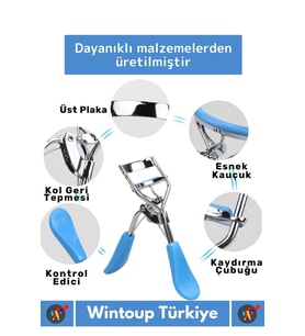 Özel Üretim Yüksek Kaliteli Hassas Kullanım Yüz Bakım Göz Makyaj Kirpik Kıvırıcı Eyelash Curler