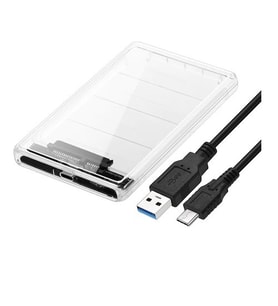 CODEGEN 2.5" USB 3.0 CDG-HDC-30TC Sata Harddisk Kutusu Şeffaf