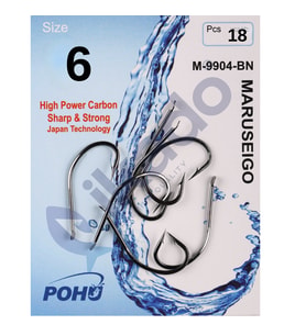 POHU M-9904BN No : 6 18 ADET Olta İğnesi