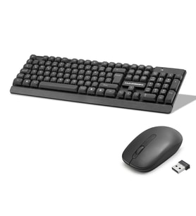 Kablosuz Klavye Ve Mouse Seti - Siyah HD843
