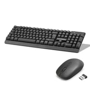 Kablosuz Klavye Ve Mouse Seti - Siyah HD843