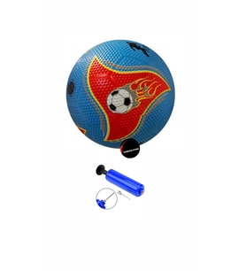 Kauçuk Soft Futbol Topu A Kalite Tüm Sahalara Uygun Şişirme Pompası