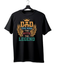 Efsane Baba Konseptli Tshirt (Siyah)