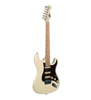 DMX Guitars DEG100 HSS OW Elektro Gitar (Olympic White)