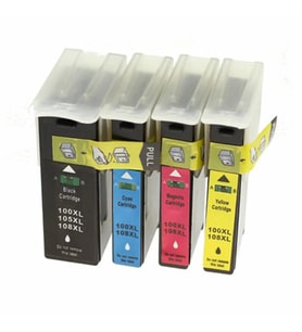 Photo Print® Lexmark 100XL Muadil Kartuş Seti 4 Adet - Pro205/705/808/S305/405