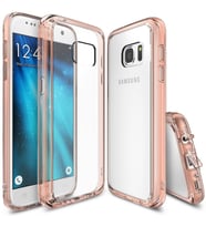 Ringke Fusion Galaxy S7 ile Uyumlu Kılıf Rose Gold