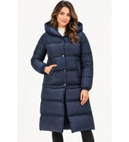 Dewberry Kadın %100 Polyester Kısaltılabilir Kaban Lacivert Z9772 Katmanlı Kombin, Günlük Giyim, Şehir Stili