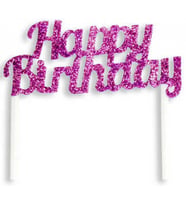 PASTA SÜSÜ EVA SİMLİ HAPPY BIRTHDAY PMB PK:1-