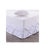 Beyaz Renk Yıldız Baza Eteği
