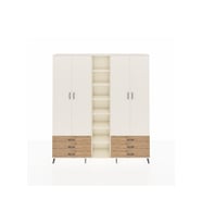 Arges Dolap 13 Raflı 6 Çekmeceli 2 Askılı 220x30x243 Aytaşı-Aytaşı/Çam