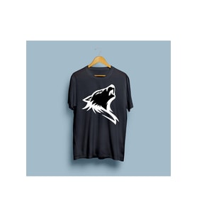 Oversize Kurt tasarımlı unisex T-shirt