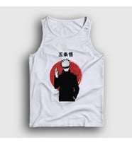 Presmono Unisex Beyaz Satoru Anime Jujutsu Kaisen Atlet 130617tt