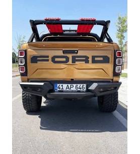 Ford Ranger Uyumlu Off Road Arka Tampon Koruma 2012-2021 Aqm-M20 Parça