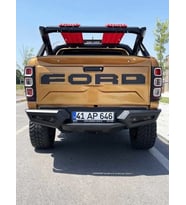 Ford Ranger Uyumlu Off Road Arka Tampon Koruma 2012-2021 Aqm-M20 Parça