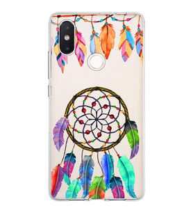 PrintiFy Xiaomi Mi 8 SE ile Uyumlu 1mm Slim Fit Nazar Boncuğu 6 Baskılı Şeffaf  Kılıf