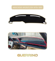 MERCEDES W126/C126 1979-1991TORPİDO KORUMA HALISI BEJ KENAR
