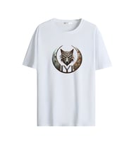 Türkçülük Görselli  Unisex (Tshirt) Tişört (Beyaz)