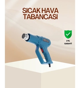 Endüstriyel 2000w Isı Tabancası Plastik Boru Lehim Boya Çıkarma