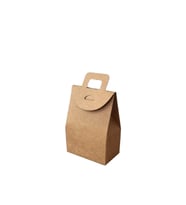 Kına Ve Çerez Çantası Karton DÜZ 7.5X11X4  CM (20 Adet)  Kraft