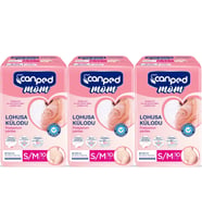 Canped Mom Lohusa Külodu - Külot Bez S - Small - Küçük / M - Medium - Orta 30 Adet (3PK*10)