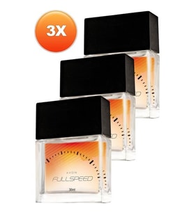 Avon Full Speed Edt 30 Ml Erkek Parfüm 3 Adet