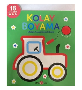 Kolay Boyama Çiflikte Yaşam Resim Kitabım