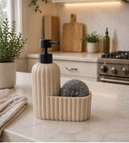 polyresin sıvı sabunluk sünger bölmeli