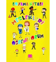 Meslekleri Öğreniyorum Boyama Kitabı