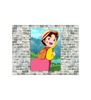 Heidi Ahşap Tablo Büyük Boy