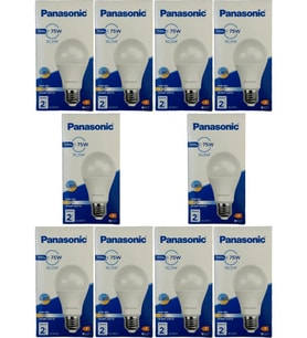 Panasonic 10,5W (75W) 2700K (Sarı Işık) E27 Duylu Led Ampul (10 Adet)