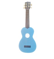 Hawiian XU21-1-BL Soprano Ukulele (Mavi)  Okyanus Mavisi Tasarım Uzun Ömürlü Eşik Yapısı Net ve Berrak Ses Projeksiyonu