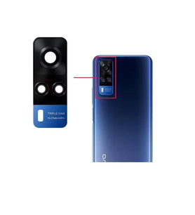 Vivo Y51 2020 İle Uyumlu Kamera Camı Mavi V2030 V2031