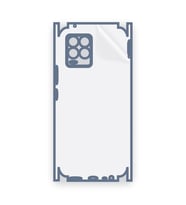 SChitec Realme 8 Pro Uyumlu Fullbody Arka Kaplama Hidrojel Koruyucu Film