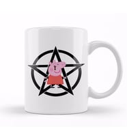 Peppa Cry Kupa Bardak Porselen