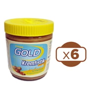 Gold Fıstık Ezmesi S İlavesiz 340 gr x 6 Adet