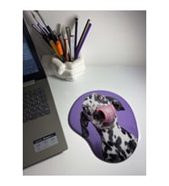 Dalmaçyalı Köpüş Baskılı Bilek Destekli Mouse Pad