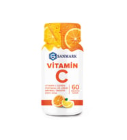 SANMARK  VİTAMİN C İÇEREN PORTAKAL VE LİMON AROMALI TAKVİYE EDİCİ GIDA