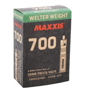 Maxxis 700x33-50C Welter Weight İnce Sibop İç Lastik  FV48mm (Siyah)