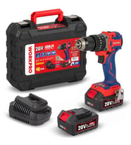 WORKPRO WP390020 20Volt 4.0Ah Li-ion 65Nm. Çift Akülü Kömürsüz Profesyonel Şarjlı Darbeli Matkap