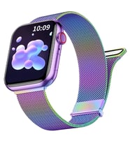 Northcity Ally Apple Watch 7-8 45mm 6-5-4 44mm Kayış Kordon Metal Milano Loop 3-2-1 42mm-(5775)