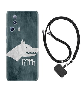 Xiaomi Mi 13 Lite Kılıf Resimli Boyun Askılı İpli Desenli Silikon Göktürk 2 1411
