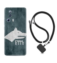 Xiaomi Mi 13 Lite Kılıf Resimli Boyun Askılı İpli Desenli Silikon Göktürk 2 1411
