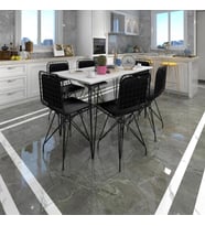 Knsz masa sandalye takımı hem75mazlum byzsyh 130*090 sm 6 sandalye syhsyh sırt minderli