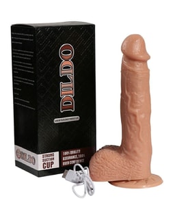 22 CM 10 Titreşimli Gerçekçi Vibratör Penis