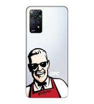 Xiaomi Redmi Note 11 PRO Uyumlu Conor Mcgregor UFC Tasarımlı Şeffaf Telefon Kılıfı
