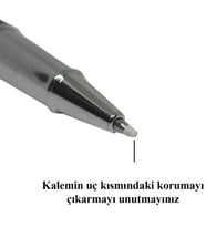 İsme Özel İmza Stili Lüks Metal Siyah Roller İmza Kalemi - Kişiselleştirilebilir Lazer Baskılı Kurum
