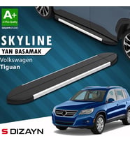 S-Dizayn VW Tiguan Skyline Aluminyum Yan Basamak 173 Cm 2007-2015 A+ Kalite