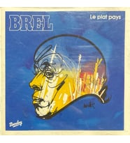 (Plak Değildir CD dir) CD Brel Le Plat Pays CD (Karışık)