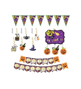 Happy Halloween Cadılar Bayramı Asma Süs Set